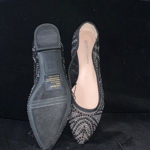 BCbGenteration Black Cindy Flats